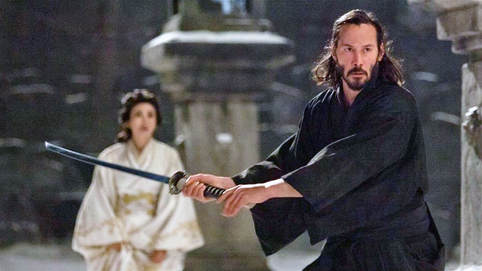 Keanu Reeves in a still from the film 47 Ronin