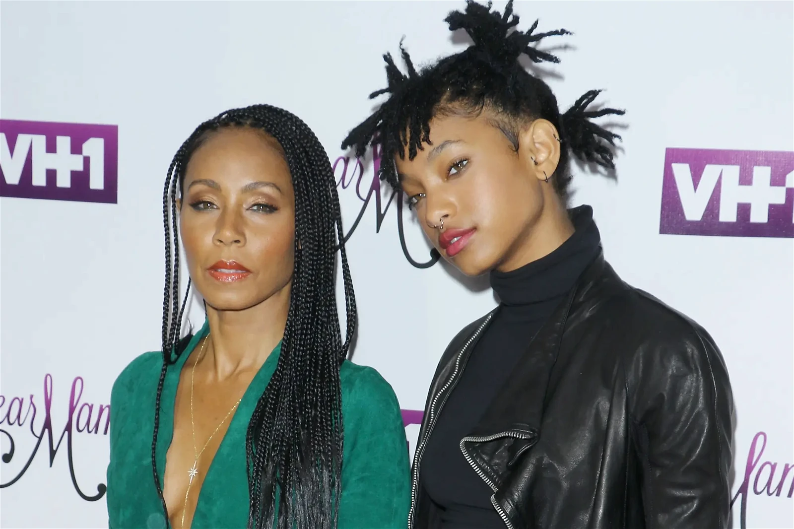 Smith with her daughter Willow Smith 