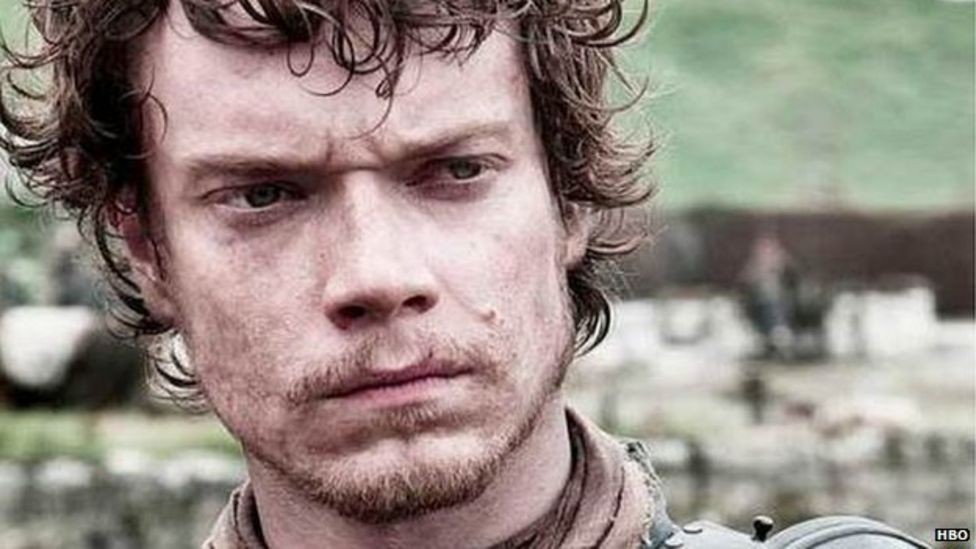 Lily's brother, Alfie Allen, as Theon Greyjoy | Photo: HBO