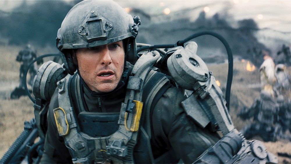 Tom Cruise as Major William Cage in Edge of Tomorrow 