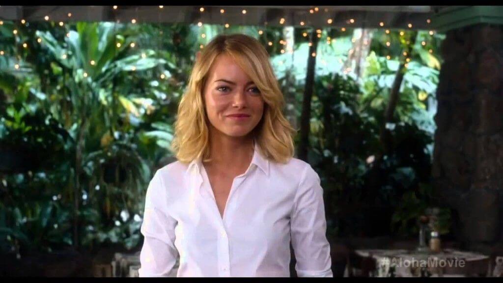 Emma Stone in Aloha 