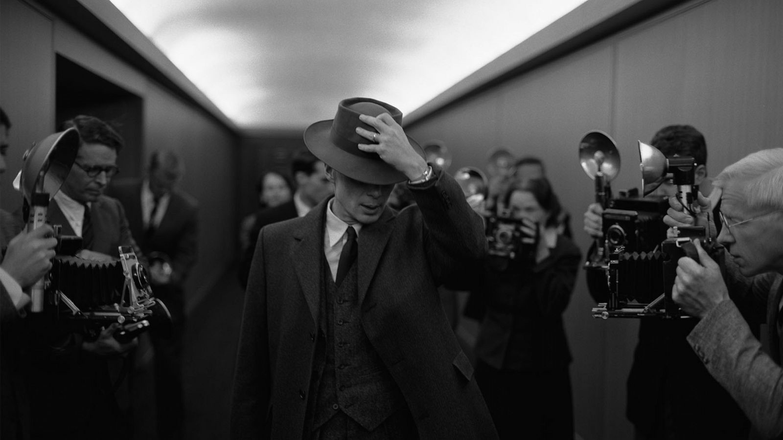 Cillian Murphy in and as Oppenheimer 