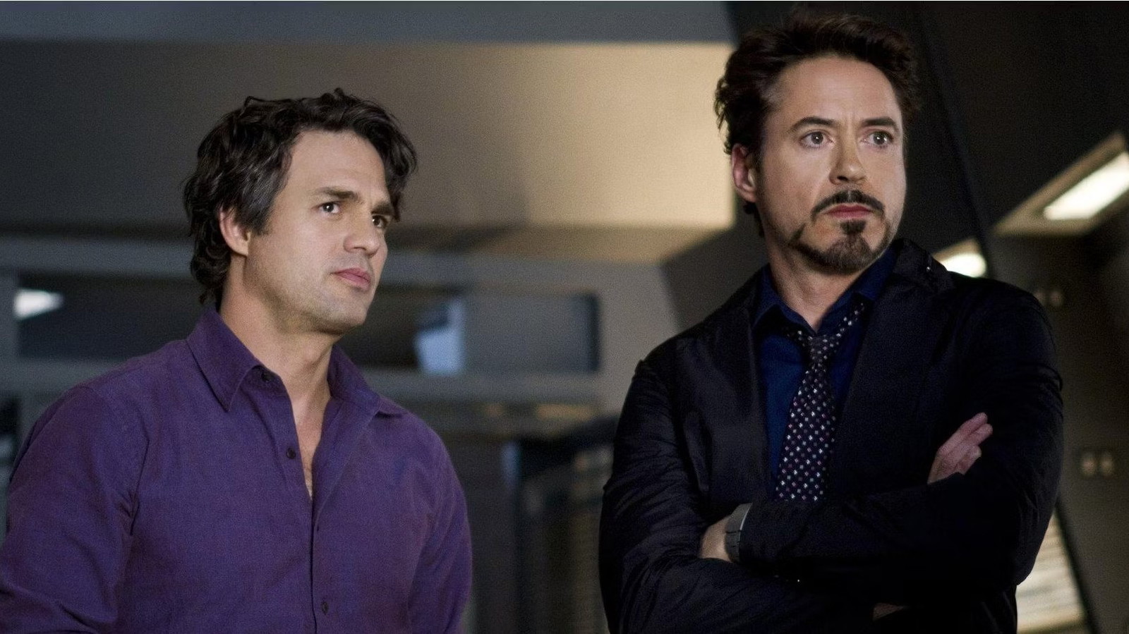 Mark Ruffalo and Robert Downey Jr.