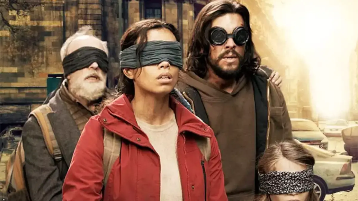 A still from Bird Box Barcelona 