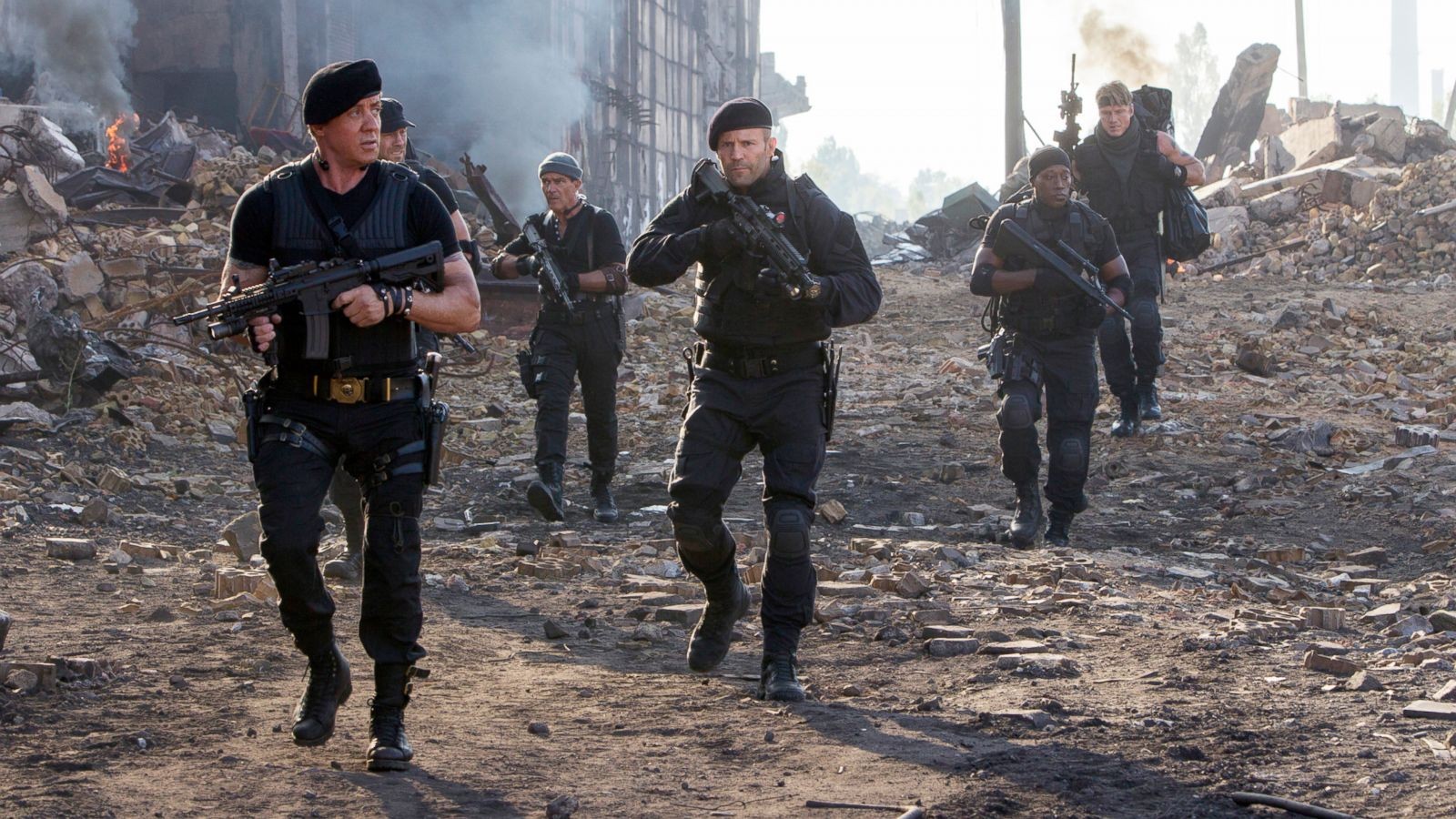A still from The Expendables 3
