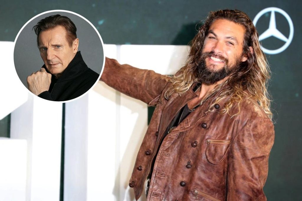 Jason Momoa made Liam Neeson uncomfortable during their first encounter