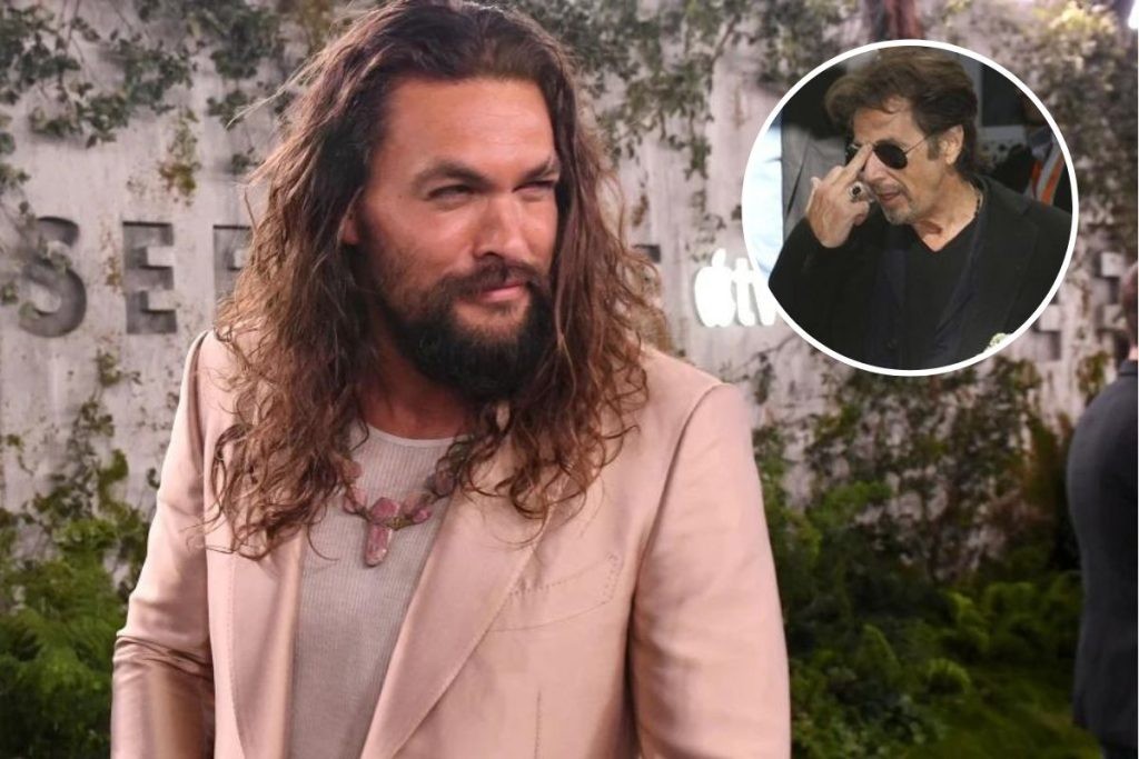 Al Pacino gave Jason Momoa the finger when they first ran into each other