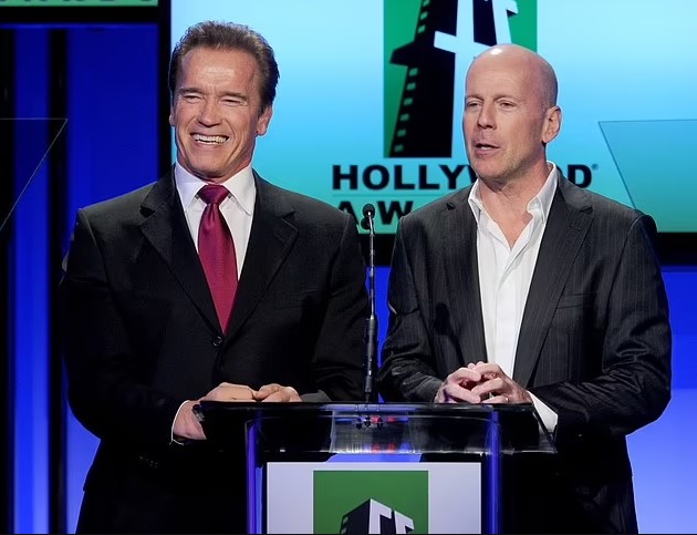 Arnold Schwarzenegger And Bruce Willis