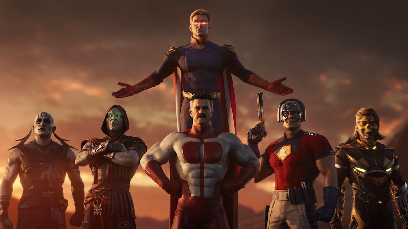 Ed Boon explains why the hyper-violent comic book characters Homelander, Omni-Man, and Peacemaker were selected for MK1. 