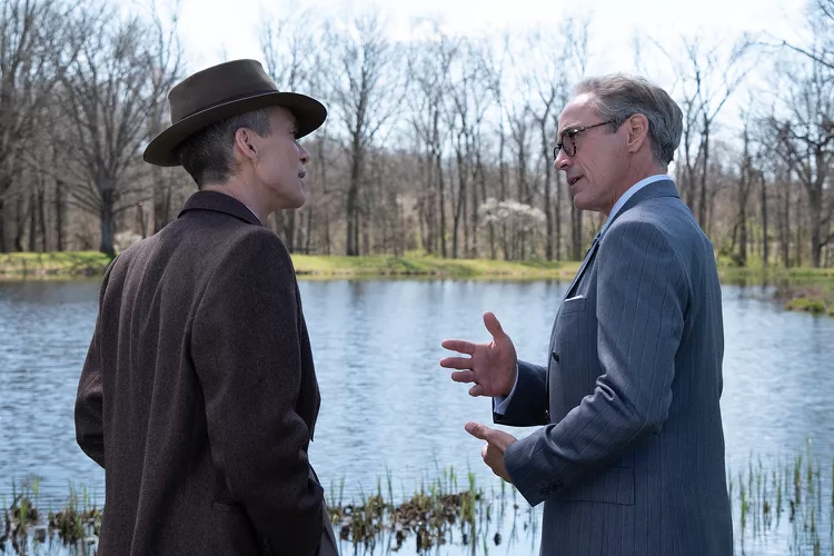 Robert Downey Jr and Cillian Murphy