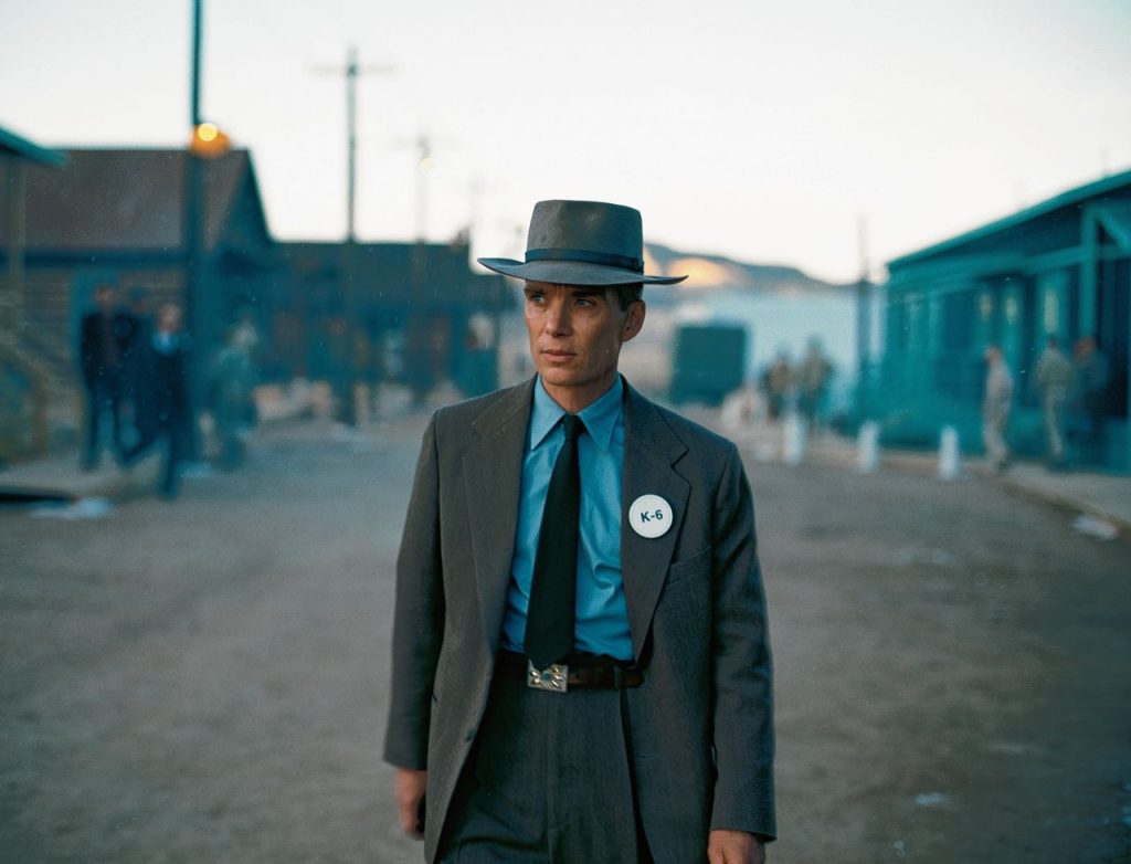 Cillian Murphy in and as Oppenheimer