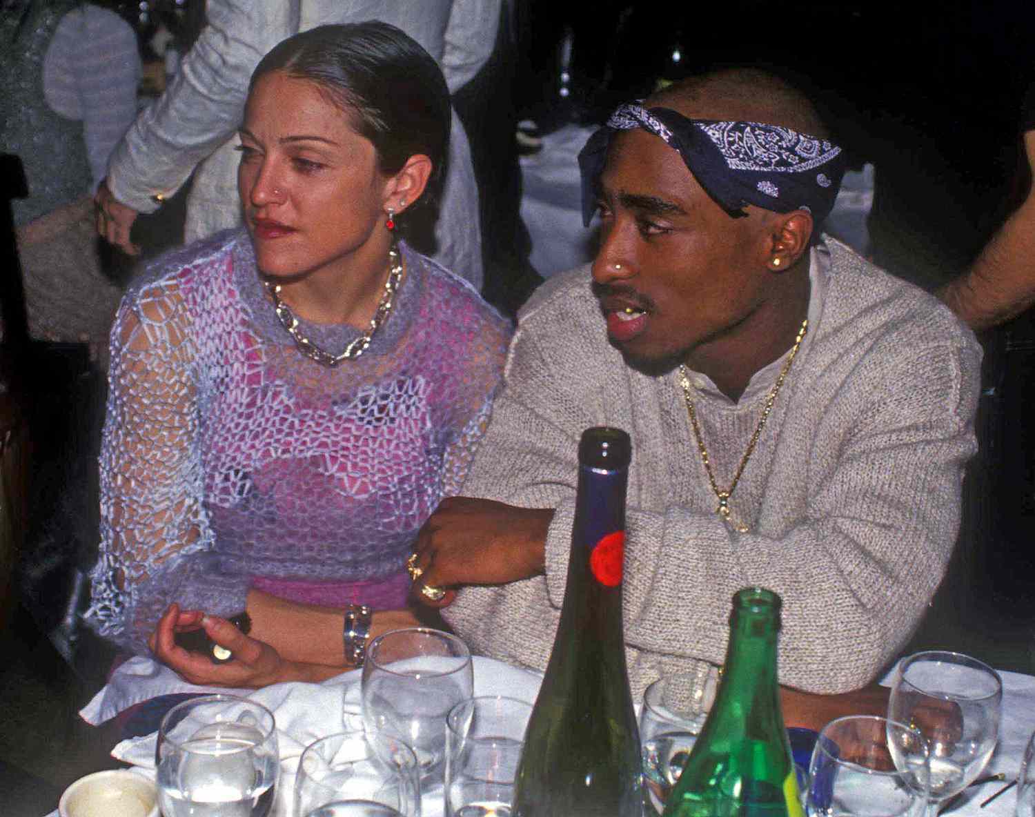 Madonna and Tupac Shakur