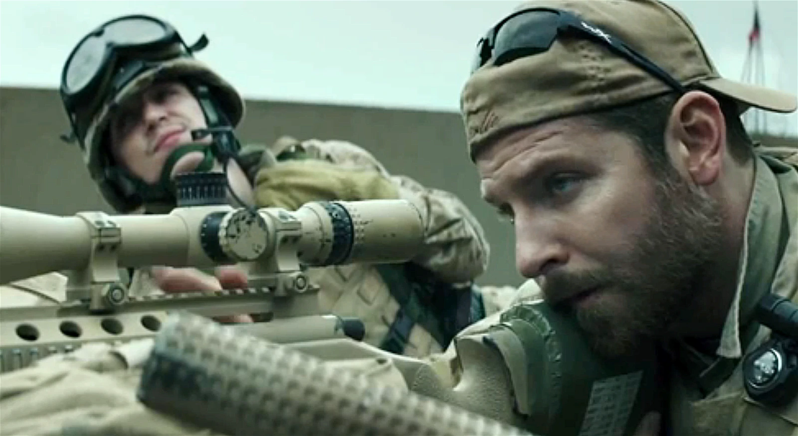 Bradley Cooper as Chris Kyle in American Sniper (2014)