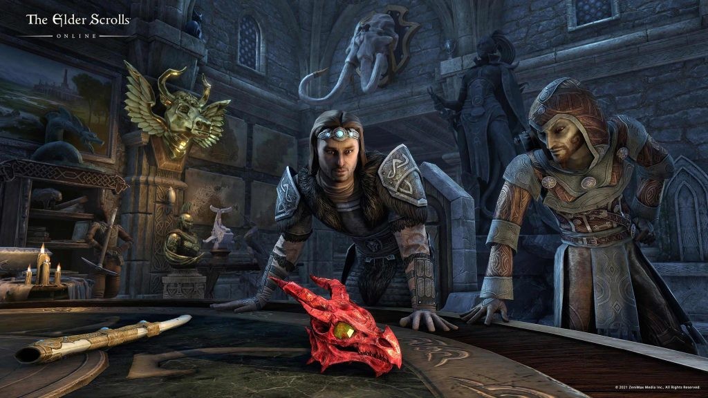 A piece Leona Faren worked on between 2021-22 for The Elder Scrolls Online.