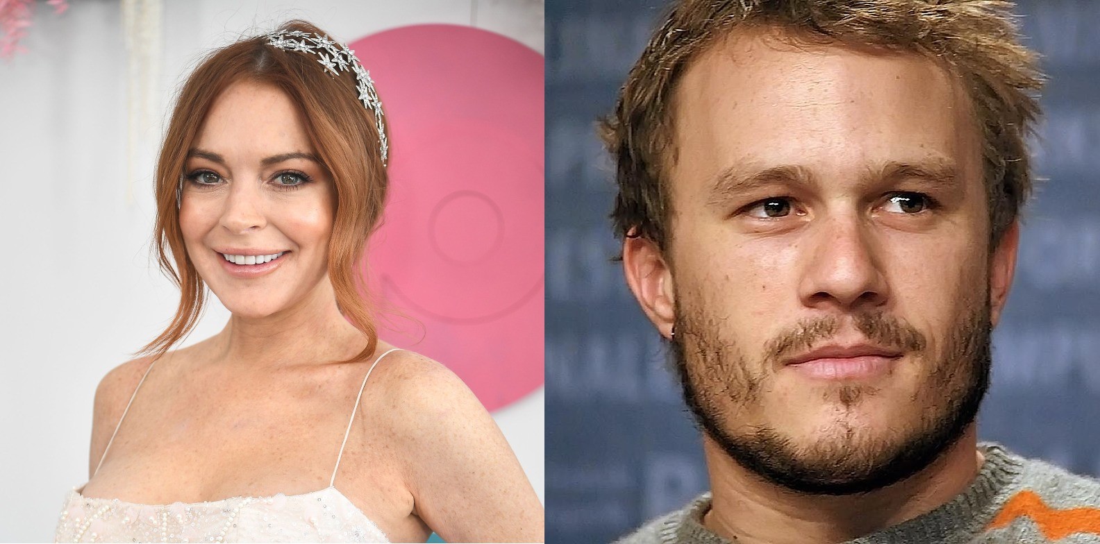The dating rumors surrounding Heath Ledger and Lindsay Lohan