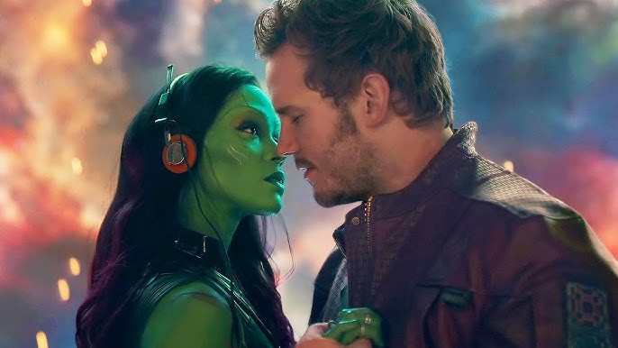 Gamora and Peter Quill