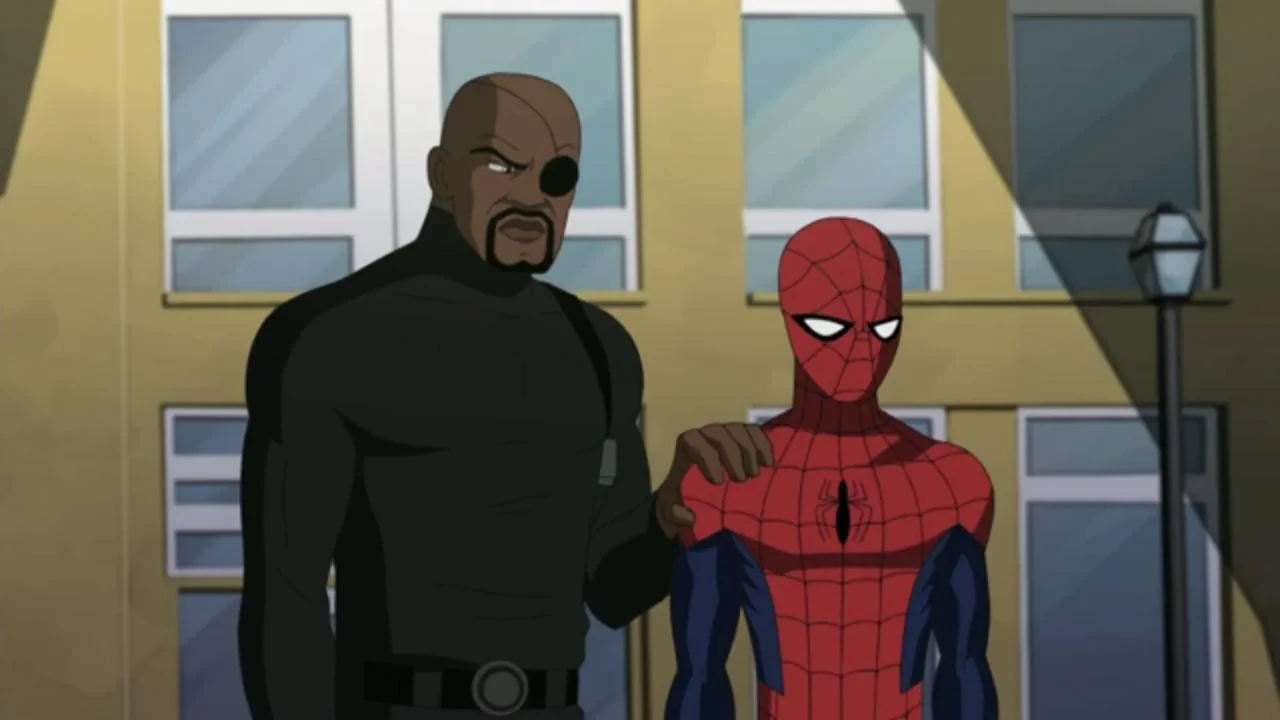 A still from Marvel's Ultimate Spider-Man