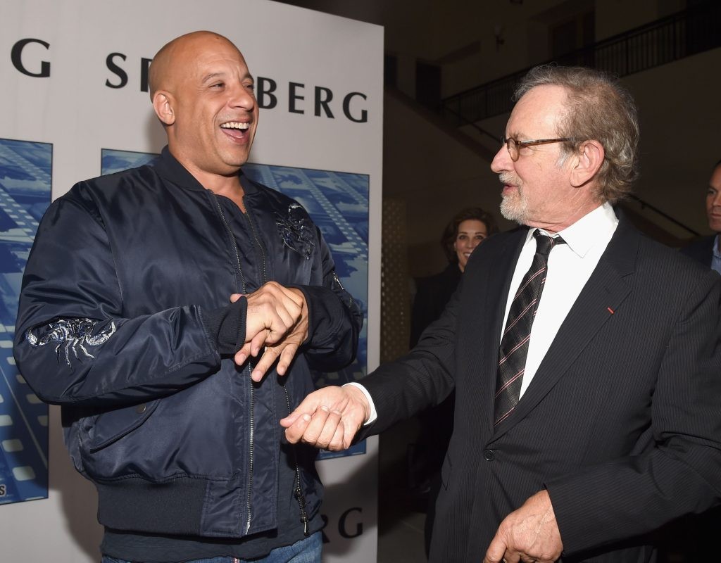 Steven Spielberg feels Vin Diesel should produce more movies