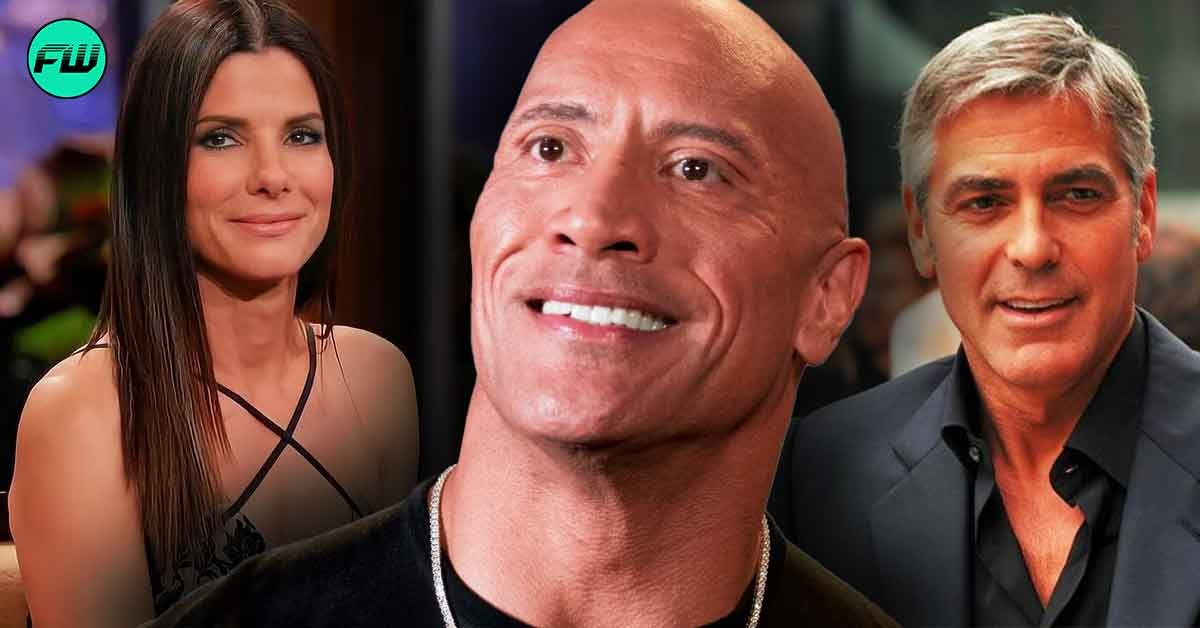 While Dwayne Johnson Makes Historic Donation to SAG-AFTRA Strike, Protestors Trash Sandra Bullock, George Clooney, and Other A-Listers for No Show
