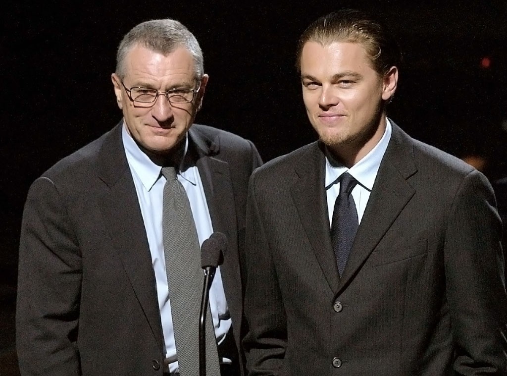 Leonardo DiCaprio with Robert De Niro