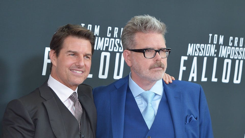 Tom Cruise and Christopher McQuarrie