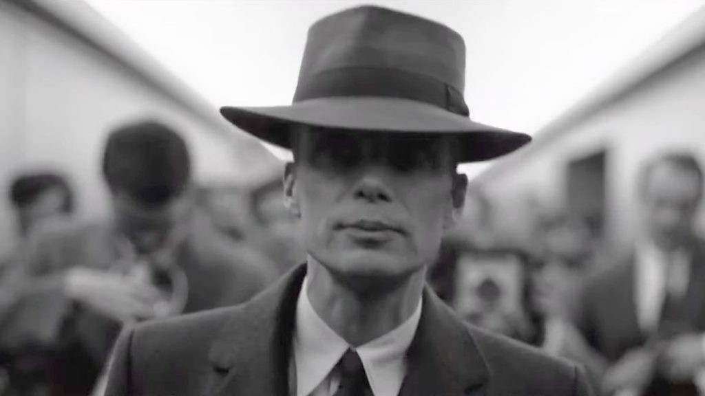 Cillian Murphy in and as Oppenheimer