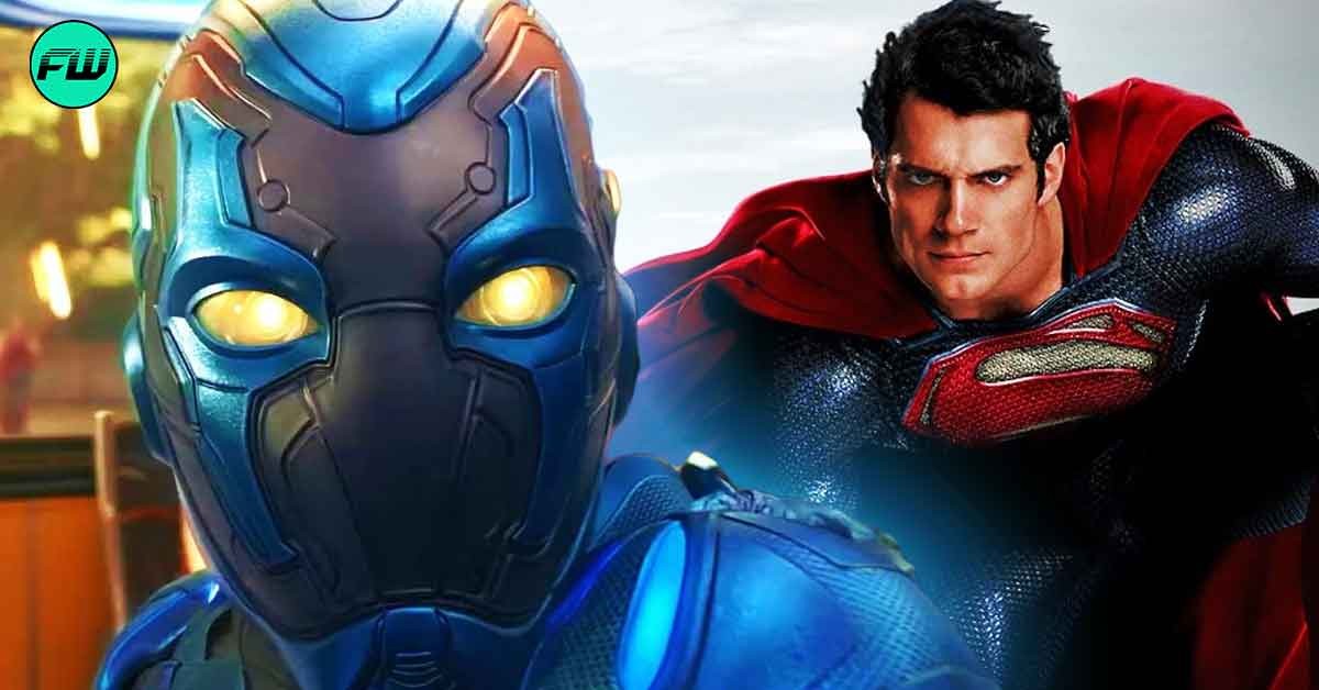 Blue Beetle's Entire Domestic Collection Predicted to Not Even Reach 10% of Henry Cavill's Man of Steel
