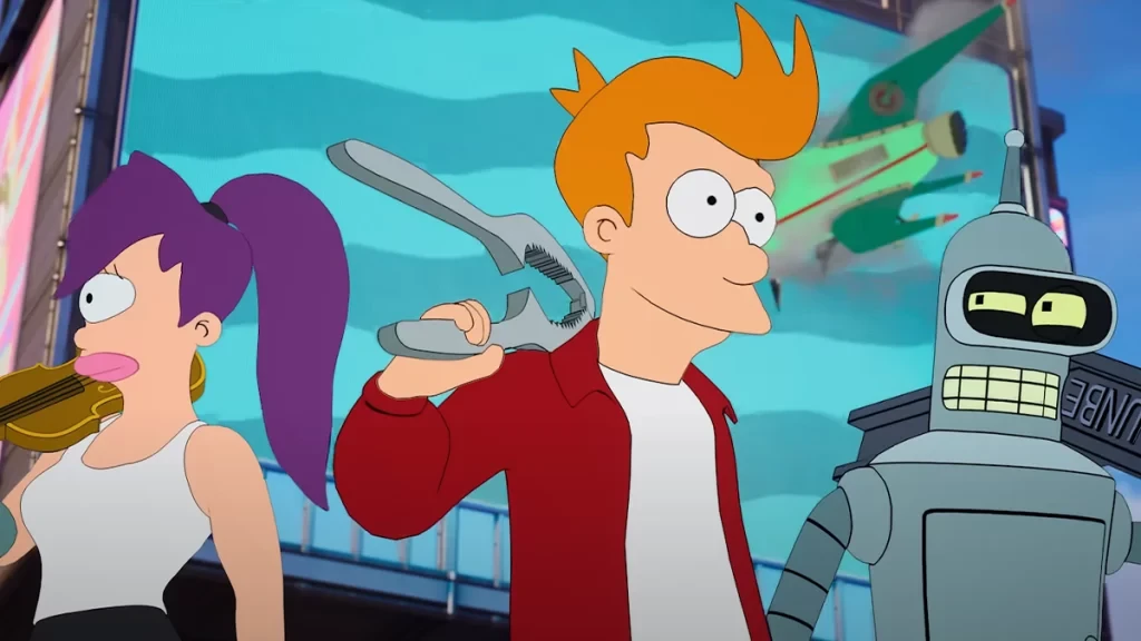 Futurama X Fortnite With Fry Leela And Bender Making An Appearance To Mark Show's Revival