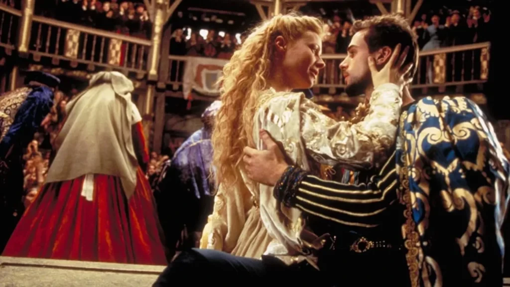 A still from Harvey Weinstein produced Shakespeare in Love (1998)