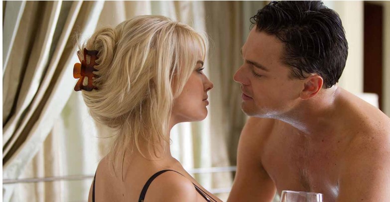 Margot Robbie and Leonardo DiCaprio In ‘The Wolf Of Wall Street’