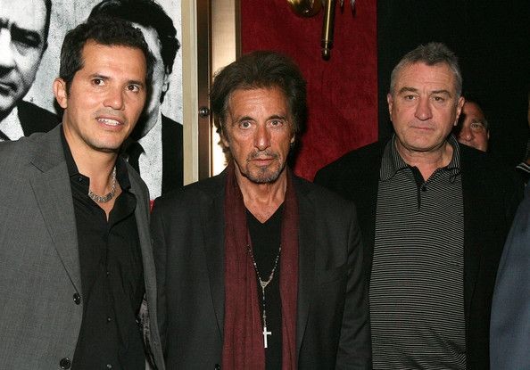  John Leguizamo with Robert De Niro, and Al Pacino