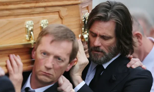 Jim Carrey was the pallbearer in Cathriona White's funeral