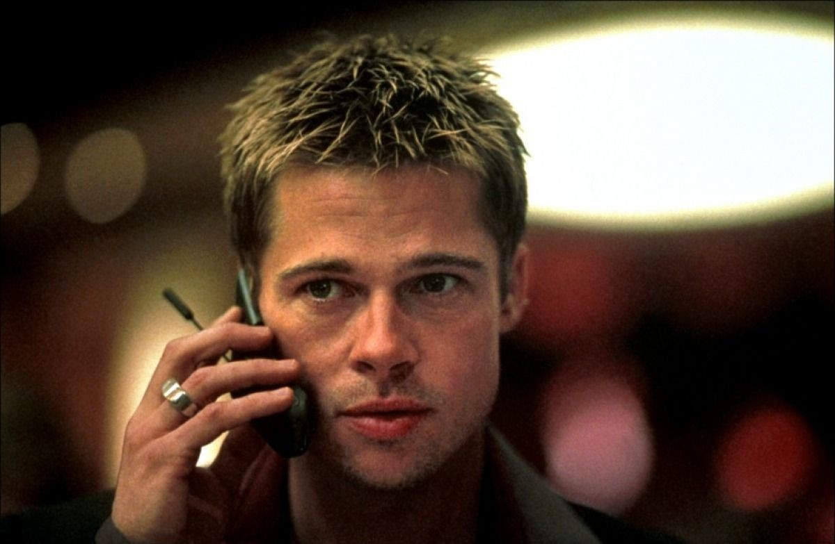 Brad Pitt in Ocean's Eleven