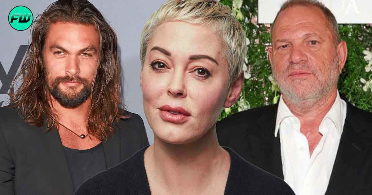 Rose McGowan Accused Jason Momoa's Snyderverse Co-Star of Hiding Harvey Weinstein's S*xcapades: "All of you Hollywood 'A-list' golden boys are LIARS"