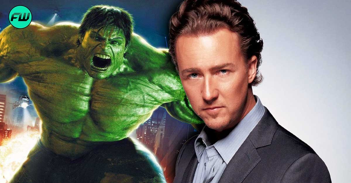 Before Marvel Humiliation Edward Norton Claimed The Incredible Hulk Will "Degrade" His Effectiveness as an Actor