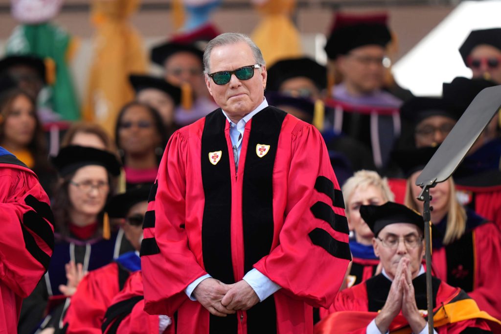 David Zaslav trolled by Boston University students 