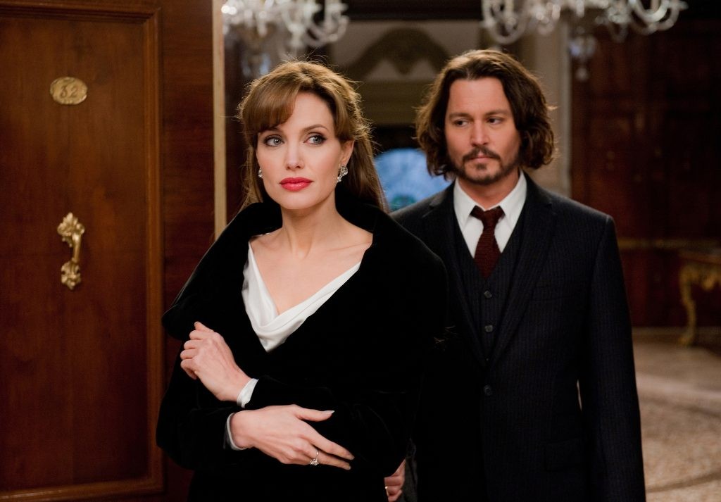 Angelina Jolie and Johnny Depp in Columbia Pictures' The Tourist