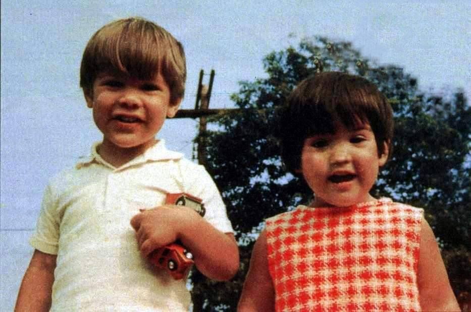 Keanu Reeves and his sister Kim