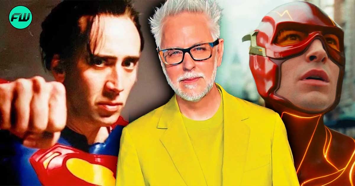 Nicolas Cage Mega-Trolls James Gunn's The Flash for Superman Cameo