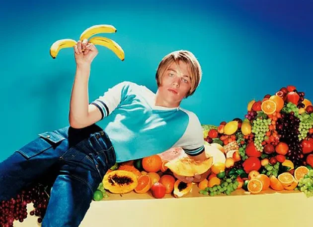 Leonardo DiCaprio's banana photoshoot