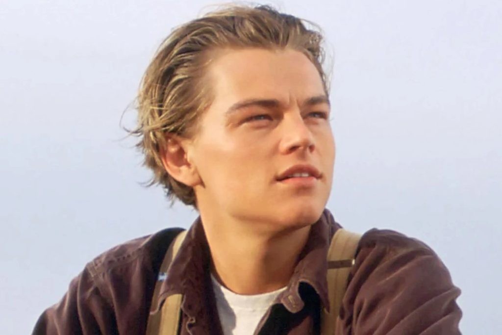 Leonardo DiCaprio as Jack Dawson in Titanic