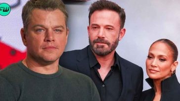 Matt Damon Reportedly Feels Ben Affleck Will Have To Dump Jennifer Lopez Against Her Will To Save Their Friendship
