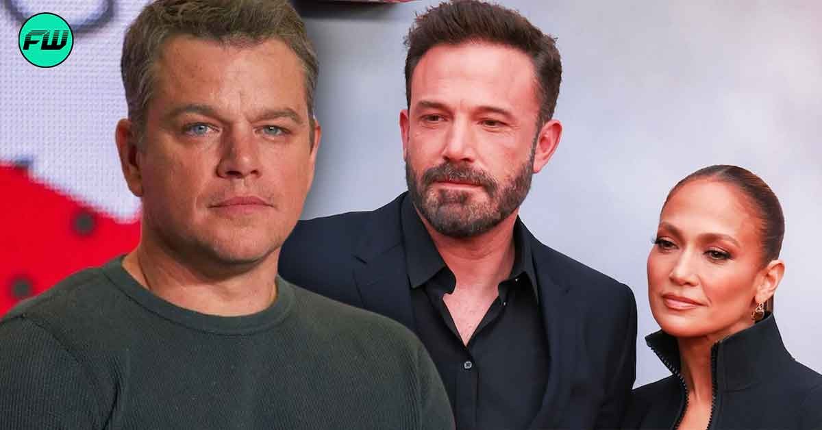 Matt Damon Reportedly Feels Ben Affleck Will Have To Dump Jennifer Lopez Against Her Will To Save Their Friendship