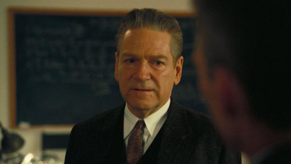 Kenneth Branagh as Niels Bohr in Oppenheimer