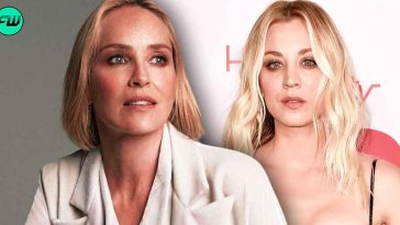 Kaley Cuoco Surprised Sharon Stone With A Heartfelt Gift Only To Get Slapped Across The Face Several Times That Left Her Reaching For Ice