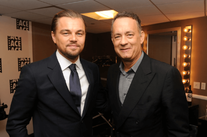 Leonardo DiCaprio and Tom Hanks