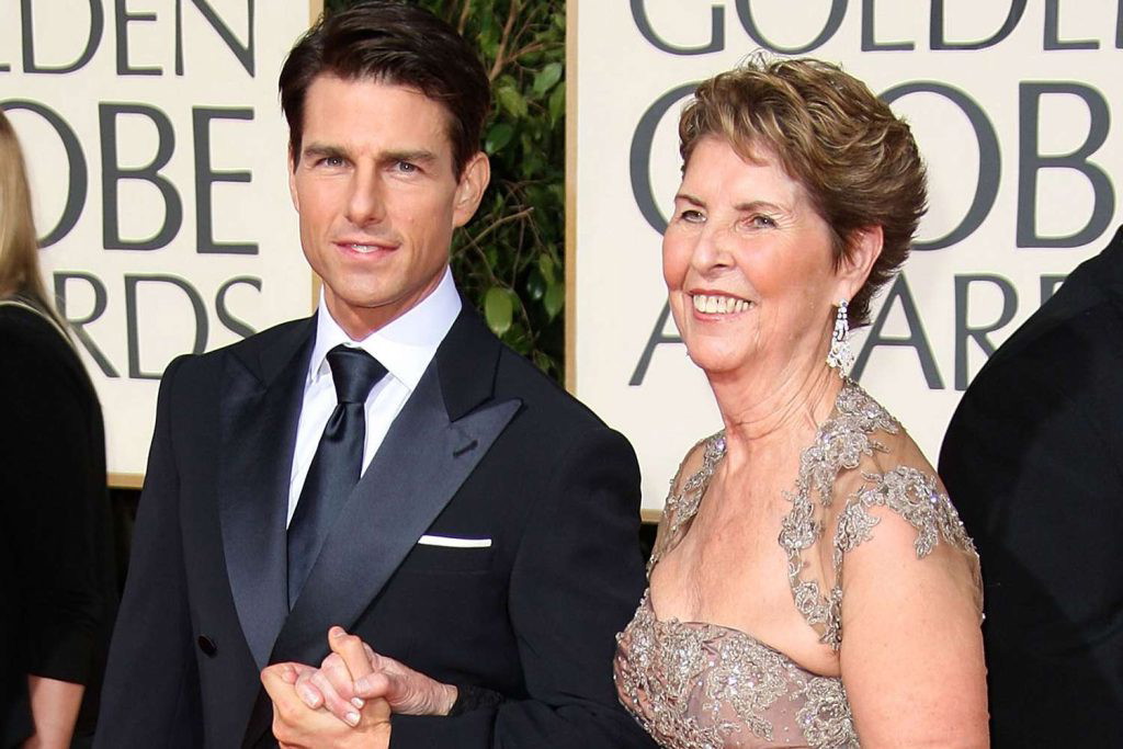 Tom Cruise and his mother Mar Lee South