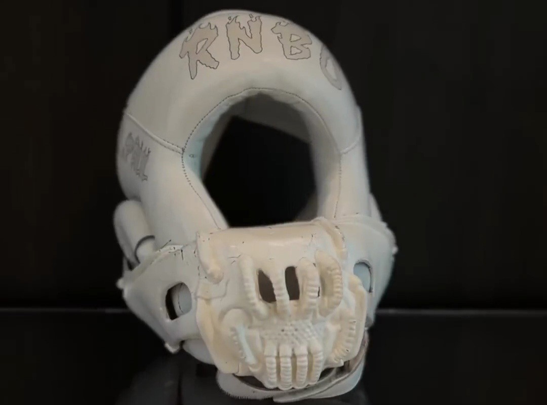 Jake Paul's Bane mask