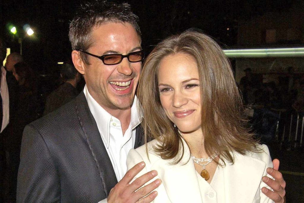 Robert Downey Jr and his wife Susan Downey 