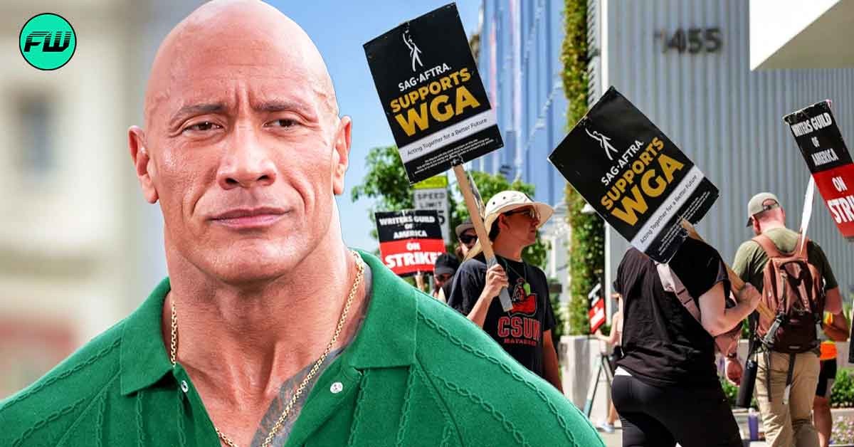 "If he's going to do it, it's gonna be for 50,000 fans": Disappointing News About Dwayne Johnson Comes Out Amid Actors Strike in Hollywood